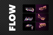Psychedelic Glow Text Effect, a Layer Style Add-On by Milka (Thumbnail 4 of 5)