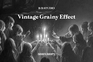 Vintage Grainy Effect