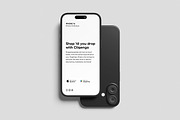 iPhone 16 Mockup, an iPhone Mockup by swsi-studio (Thumbnail 3 of 5)