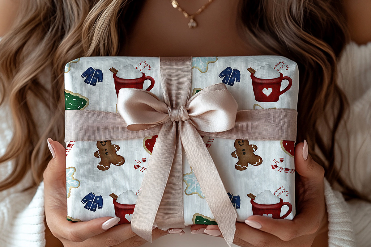 6 Christmas Seamless Patterns | png, a Graphic by Willow Paige Farms (Photo 3 of 7)