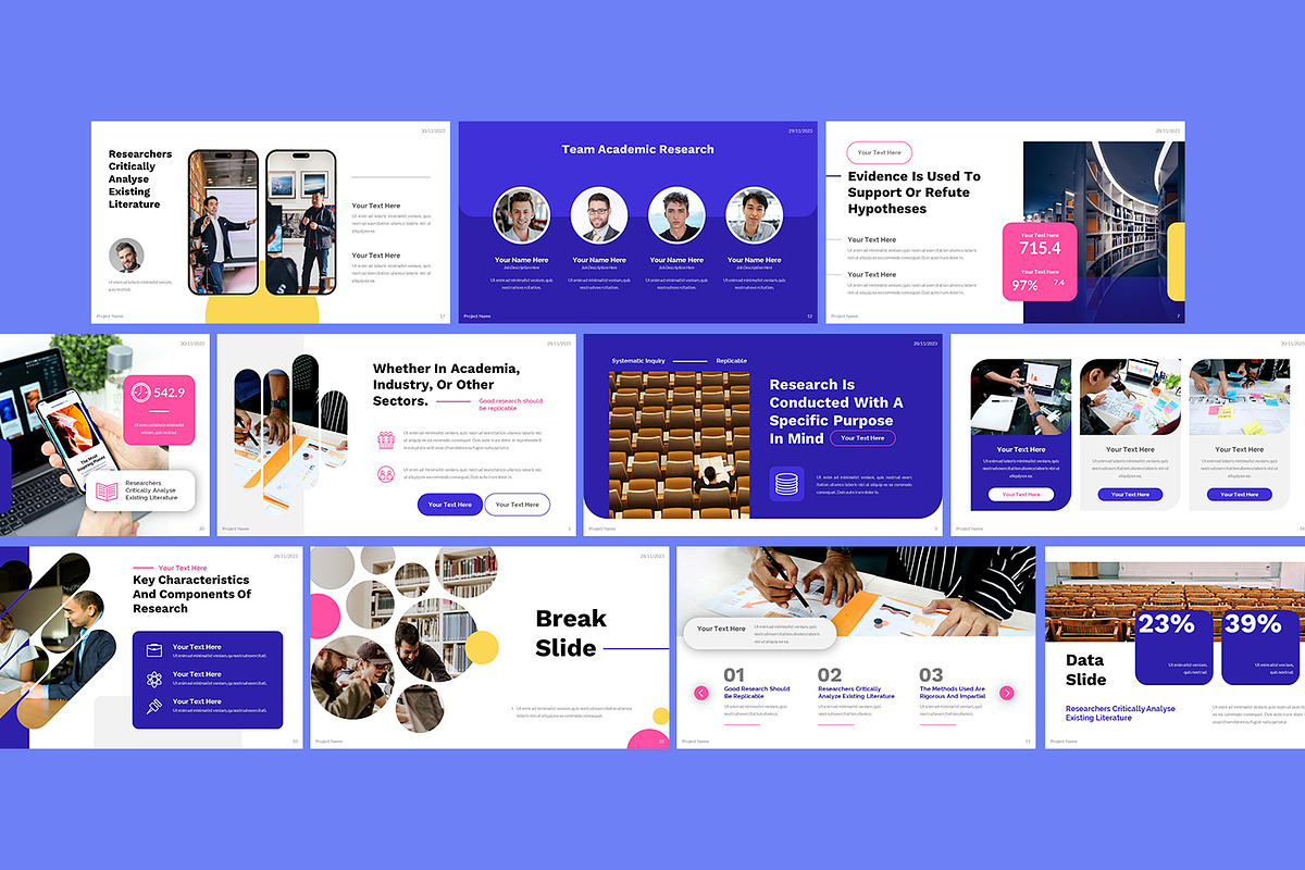 Research Education Thesis Keynote, a Presentation Template by Robs Daily Design (Photo 4 of 10)