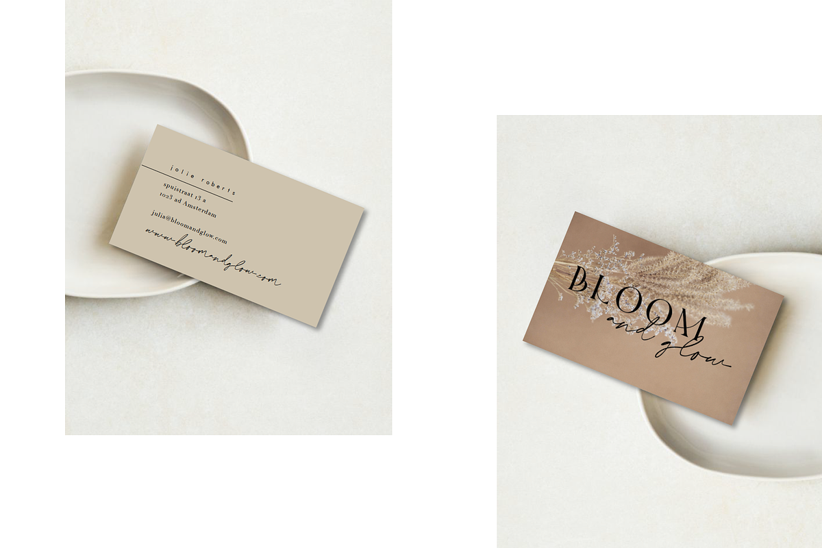 Minimalist Business Cards AI EPS PSD, a Templates & Theme by Bonnie Duijs (Photo 5 of 8)
