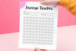 Savings Tracker Printable