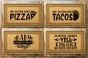 Doormat SVG Bundle, an Illustration by DESIGNAVO (Thumbnail 4 of 7)