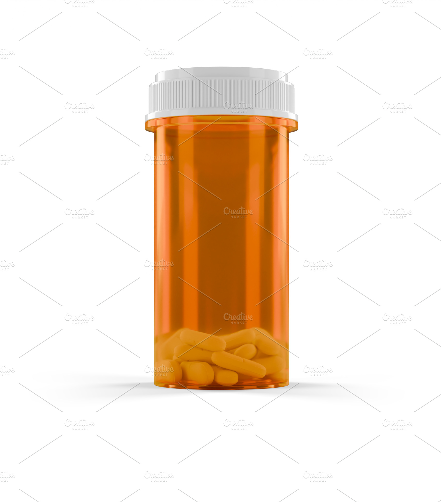Blank Prescription Medicine Bottle, a Health & Medical Photo by Andy Dean Photography