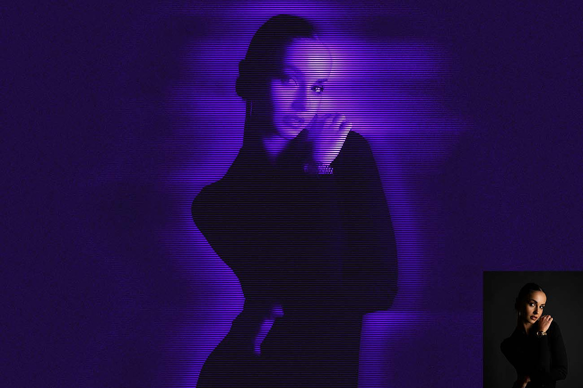Ultra Neon Hologram FX Ps Action, an Action Add-On by Studio Retouch (Photo 10 of 14)