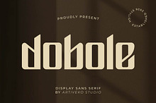 Dobole – Art Deco Display Font