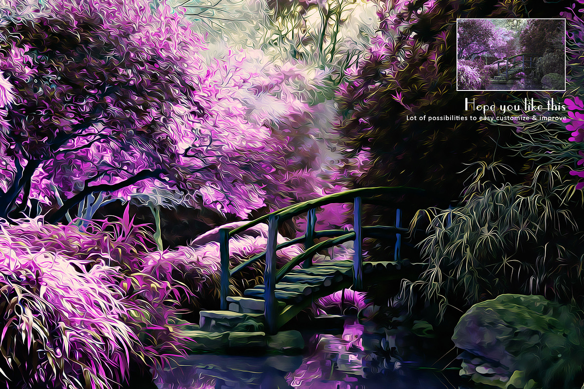 Cartoonic Oil Paint - PS Action, an Action Add-On by A R T M A R T (Photo 7 of 9)