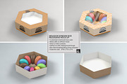 Hexagon Window Box Mockup, a Packaging Mockup by INCDesign (Thumbnail 2 of 6)