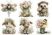 Whimsical Spring Clipart, an Illustration by Daily.Designs (Thumbnail 8 of 8)