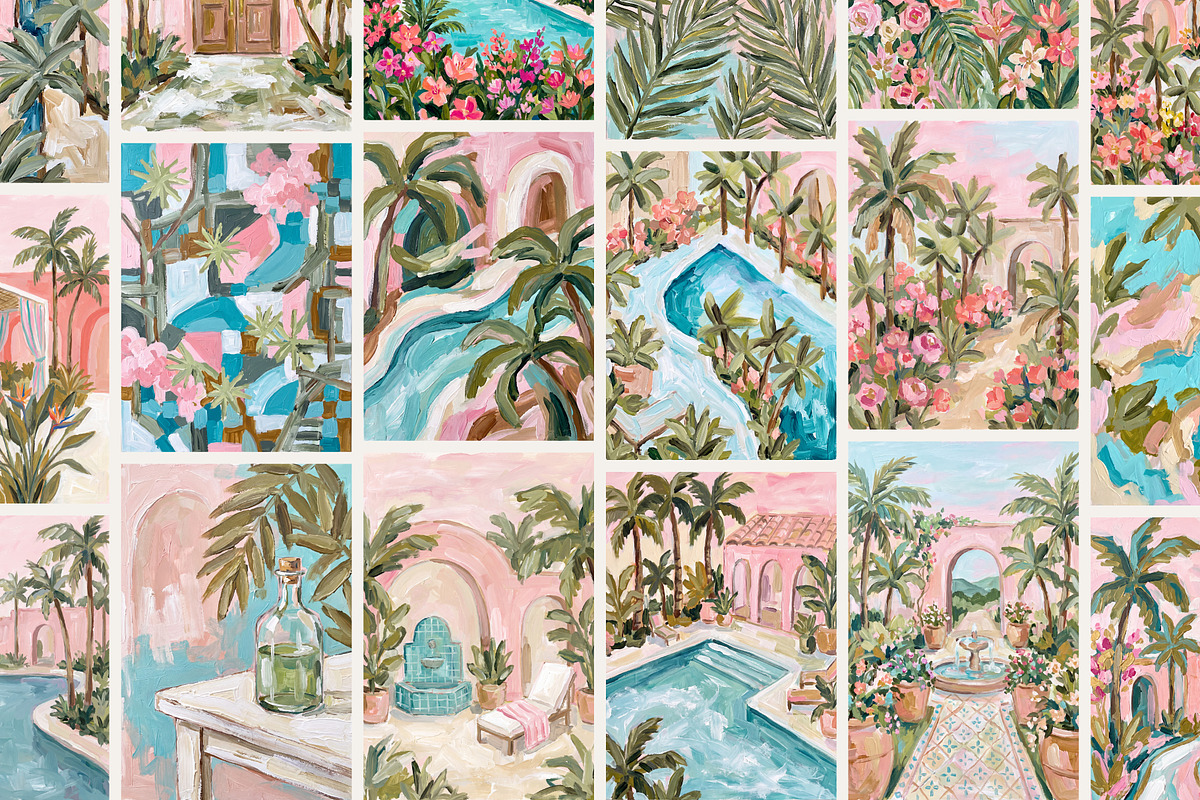 Terracotta Dreams Art Prints 40 JPG, a Background Graphic by Tomasz Ganclerz (Photo 7 of 7)