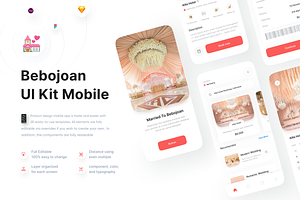 Bebojoan - UI Kit Wedding Mobile