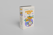 Cereal Box Mockup, an Advertising Mockup by xavier_studio (Thumbnail 2 of 5)