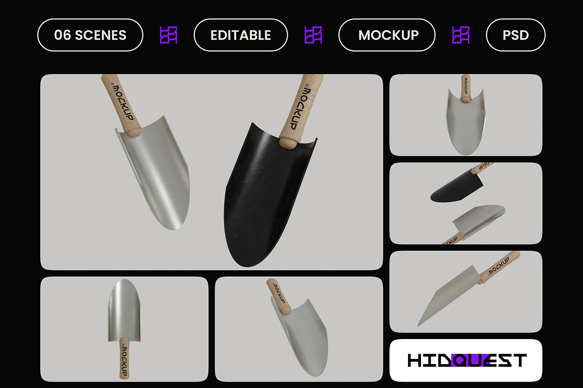 Gutter Scoop Mockup, a Household Mockup by hiddemaru (Photo 2 of 4)