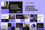 Content Strategy Framework, a Presentation Template by Sixtemp (Thumbnail 1 of 3)