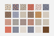 Cute Dogs Vector Patterns Collection, a Pattern Graphic by Naty Art (Thumbnail 9 of 10)