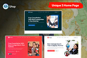Visa Consulting HTML Template, a HTML Template by FleexStudio (Thumbnail 2 of 2)