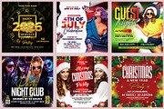 150 Night Club Flyer Bundle, a Flyer Template by AfzaalGraphics (Thumbnail 11 of 27)