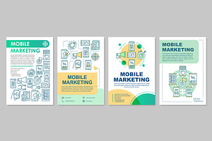 Mobile Marketing Brochure Template