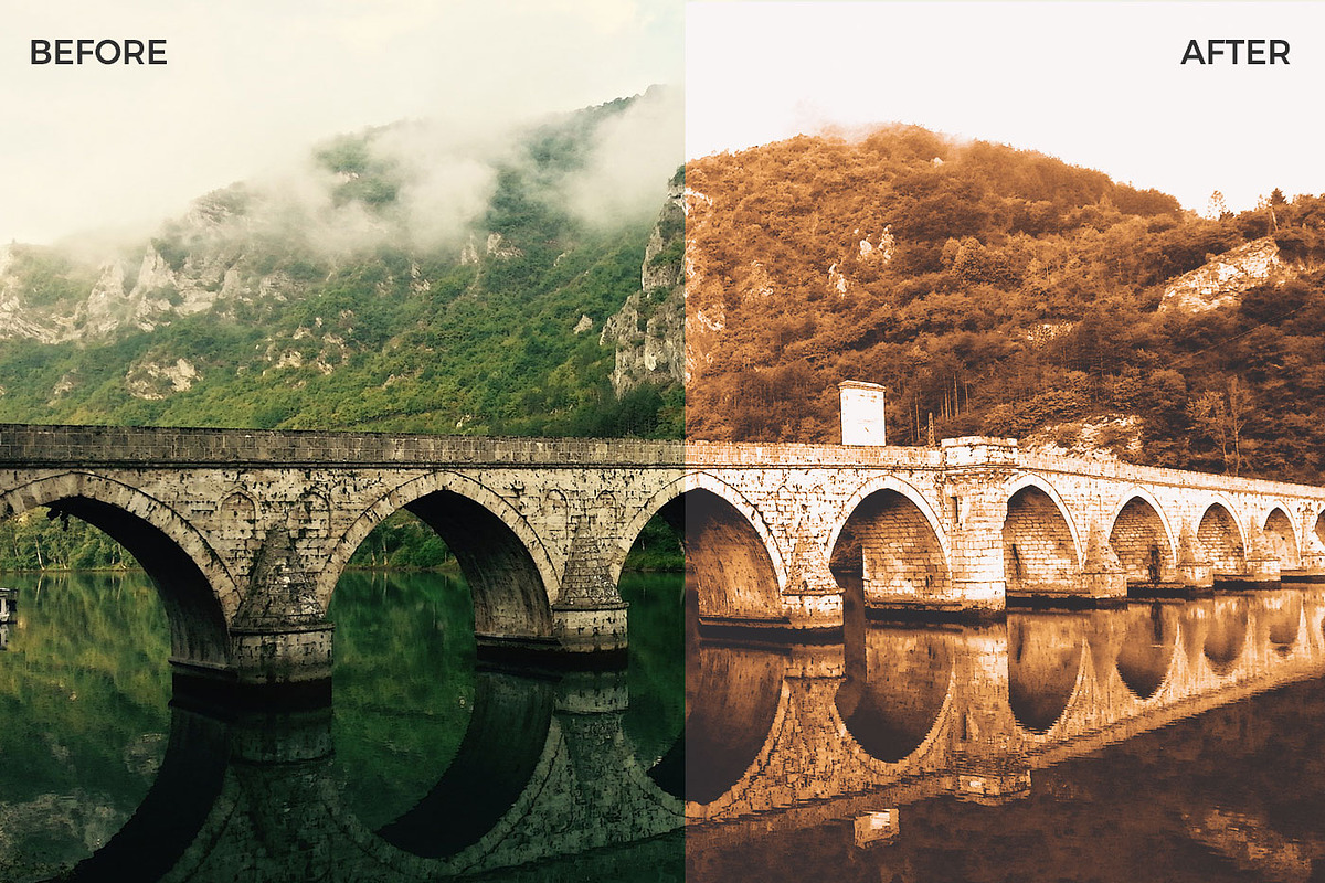 18 Free Vintage Photoshop Actions, an Action Add-On by PhotoWhoa (Photo 1 of 3)