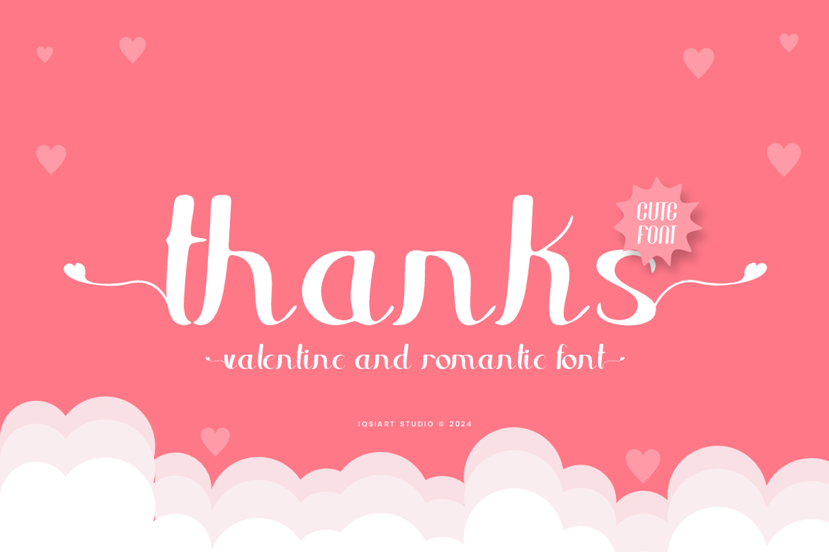 Love Sheotcin - Valentine Font, a Handwritten Font by Iqsiart Studio (Photo 8 of 8)
