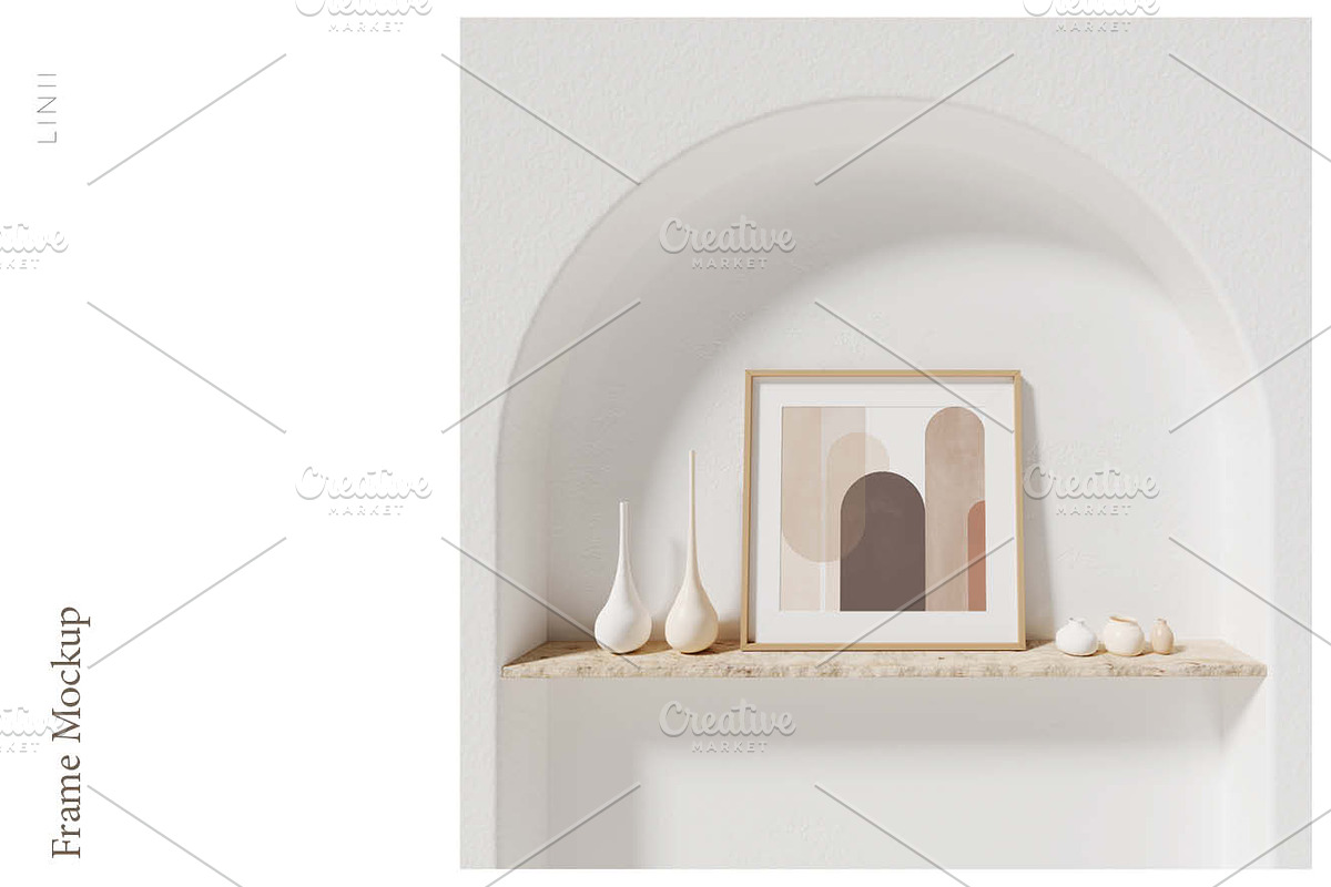 Frame Mockup, a Print Template by LINII (Photo 2 of 2)