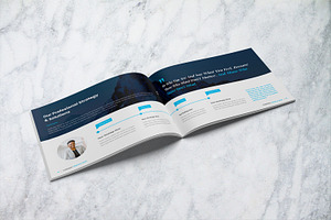 Company Profile Landscape Brochure