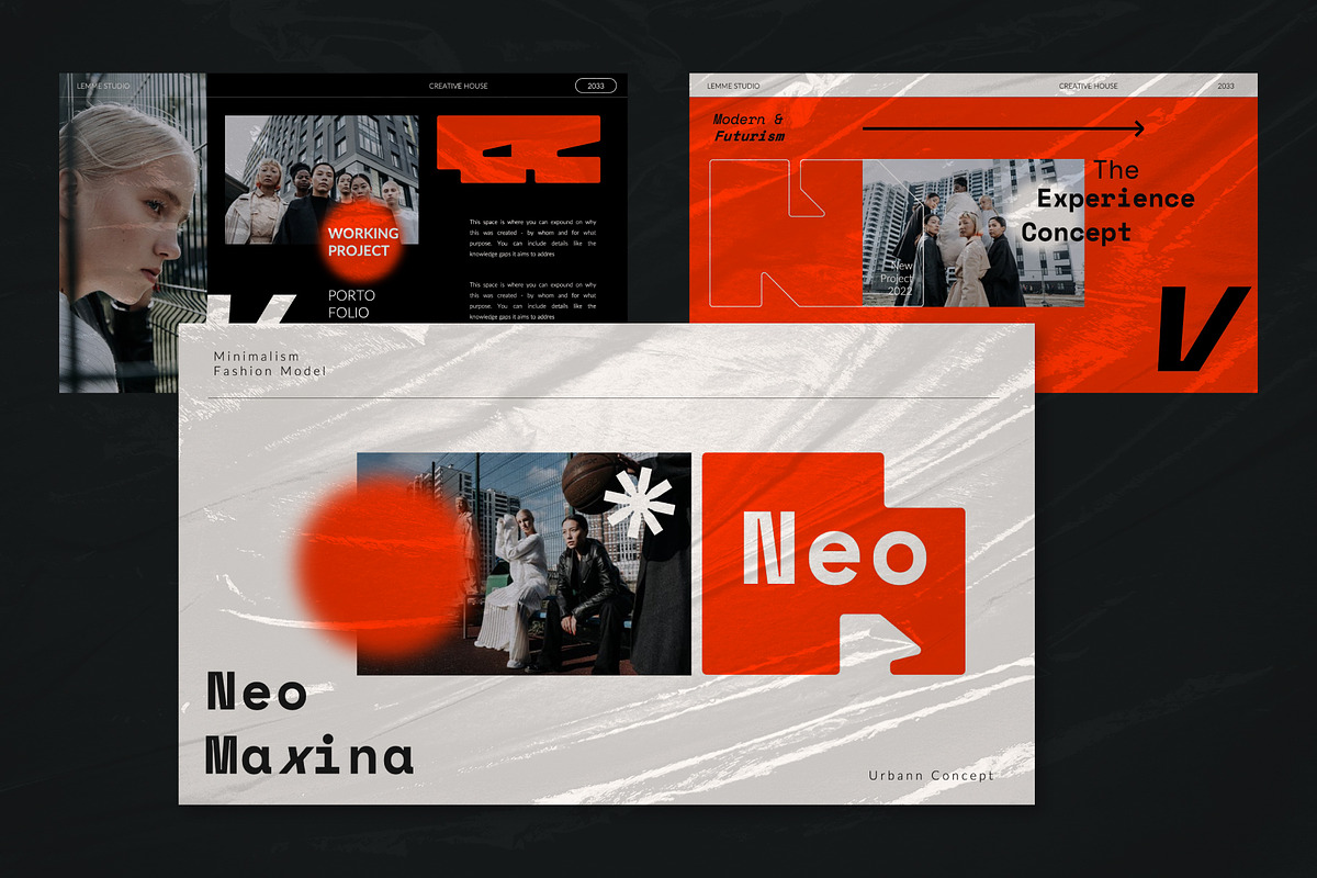 Neo Maxina Powerpoint Template, a Presentation Template by Meliora Studio (Photo 2 of 8)