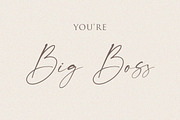 modernline | handwritten font, a Script Font by Ef Studio (Thumbnail 7 of 19)