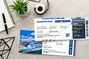 Cruise Canva Trip Ticket Template, a Card Template by Snapybiz (Thumbnail 7 of 10)