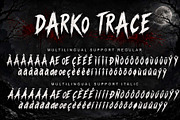 Darko Trace, a Handwritten Font by Yoga Letter (Thumbnail 9 of 9)