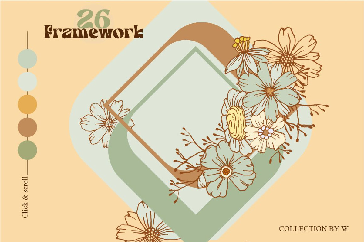 FLOWER SUMMER(nostalgia for the 70s), an Illustration by Collection by VY (Photo 8 of 11)
