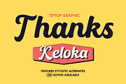 Keloka – Bold Vintage Script Font, a Script Font by Tiptop Graphic (Thumbnail 10 of 10)