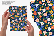 vintage seamless floral pattern set, a Pattern Graphic by Patishop Art (Thumbnail 14 of 14)