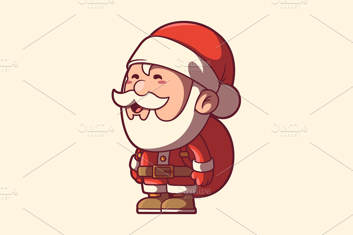 Mini santa!, a Seasonal Illustration by pedrors (Photo 1 of 3)