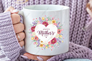 Mother's Day Flowers Sublimation, an Illustration by CraftArtStudio (Thumbnail 3 of 4)