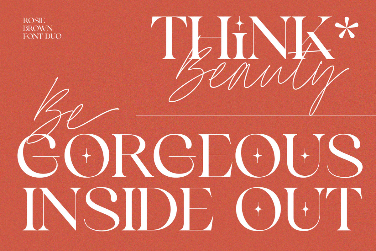 Rosie Brown - Font Duo, a Serif Font by Letterhend Studio (Photo 9 of 10)