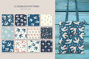 Birds and Flowers. Folk Art, a Decorative Illustration by Irina Ostapenko (Thumbnail 3 of 9)