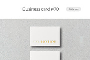 Business Card Mockup Template Bundle, a Product Mockup by PrintPixel (Thumbnail 23 of 28)
