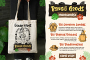 Tiki Bongo - Tropical Display Font, a Handwritten Font by Inviline.co (Thumbnail 7 of 13)