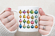 Watercolor Christmas Clipart Collect, an Illustration by Sublimation Artist (Thumbnail 5 of 6)