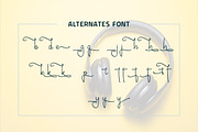 Badriyatun // Luxury Signature Font, a Script Font by yantodesign (Thumbnail 9 of 10)