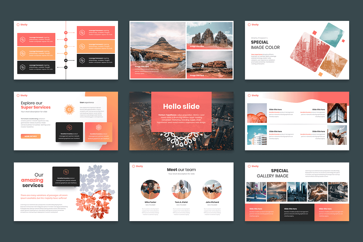 Shelly Powerpoint Template, a Presentation Template by Reshapely (Photo 13 of 14)