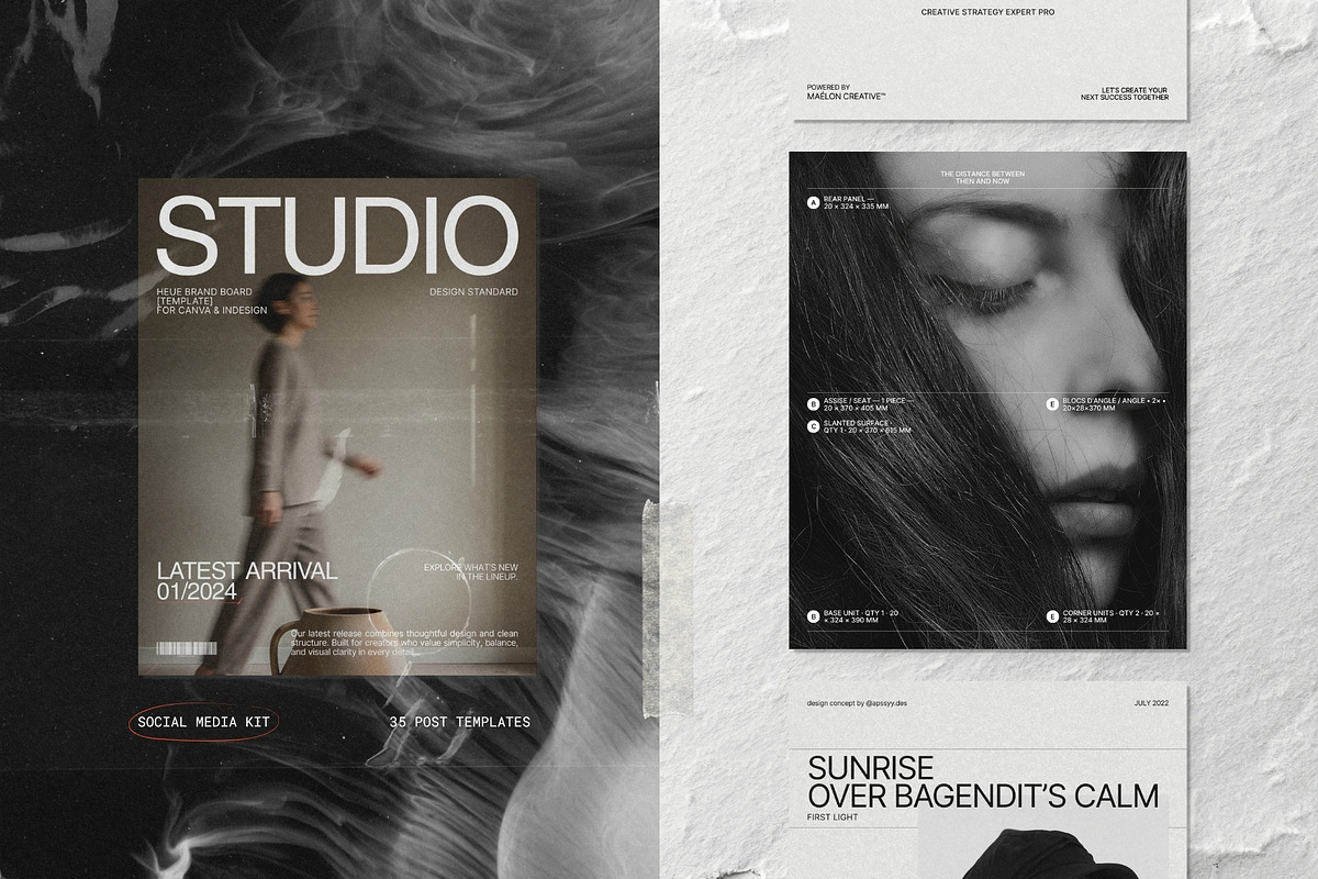 ELVO | Social Media Kit (III), a Social Media Template by Prapti Design (Photo 5 of 10)