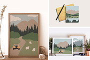 Mountain trip | landscape creator, a Decorative Illustration by LyubovZaytseva (Thumbnail 8 of 16)