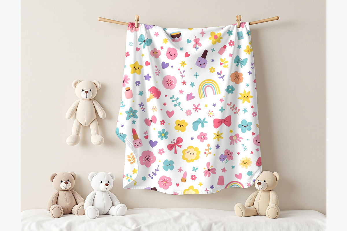 Editable blanket mockup, an Advertising Mockup by Rami's Mockups (Photo 2 of 3)