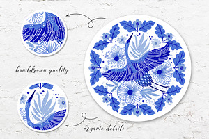 Blue Garden Floral Collection