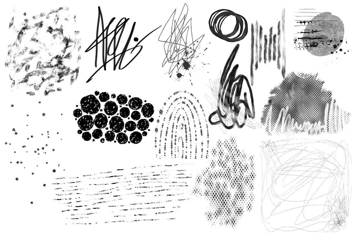 Messy Gouache Procreate Brushes, a Brush Add-On by Li Zamperini (Photo 7 of 10)