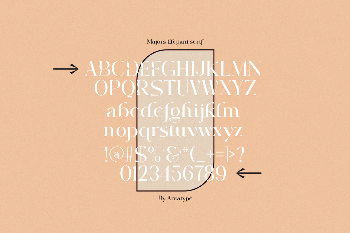 Majors A luxe serif, a Serif Font by Areatype (Photo 7 of 14)