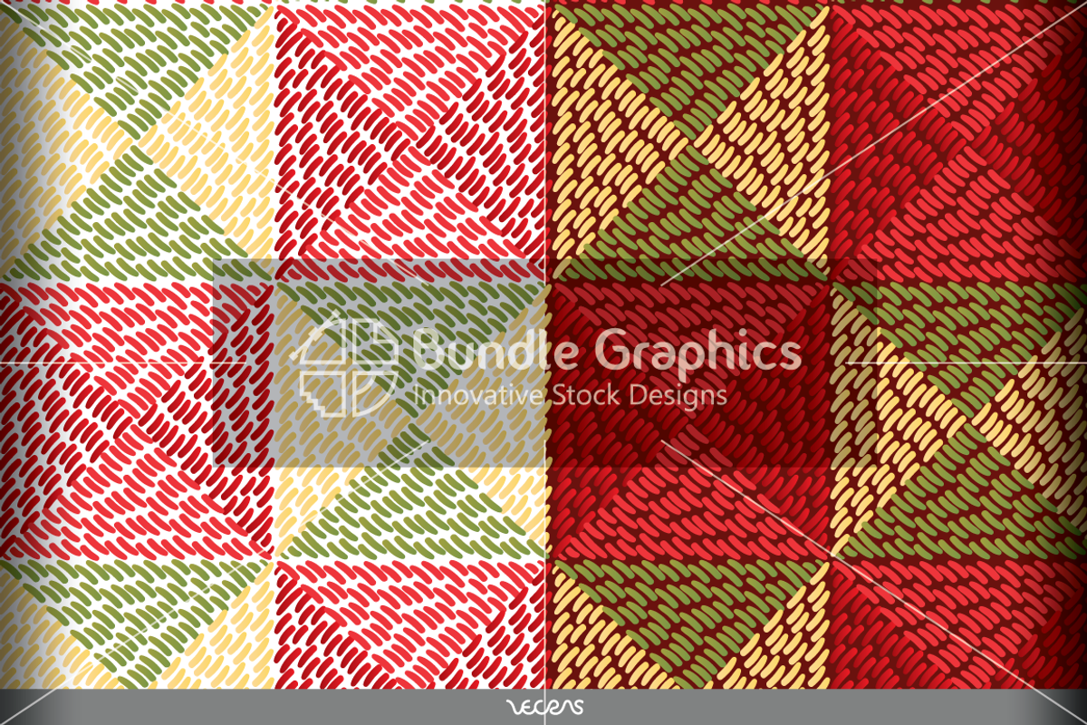 Phulkari - Embroidery Patterns, a Pattern Graphic by VecRas